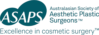 Trusted voice in Plastic Surgery - ASAPS Logo on Dr Scott Turner