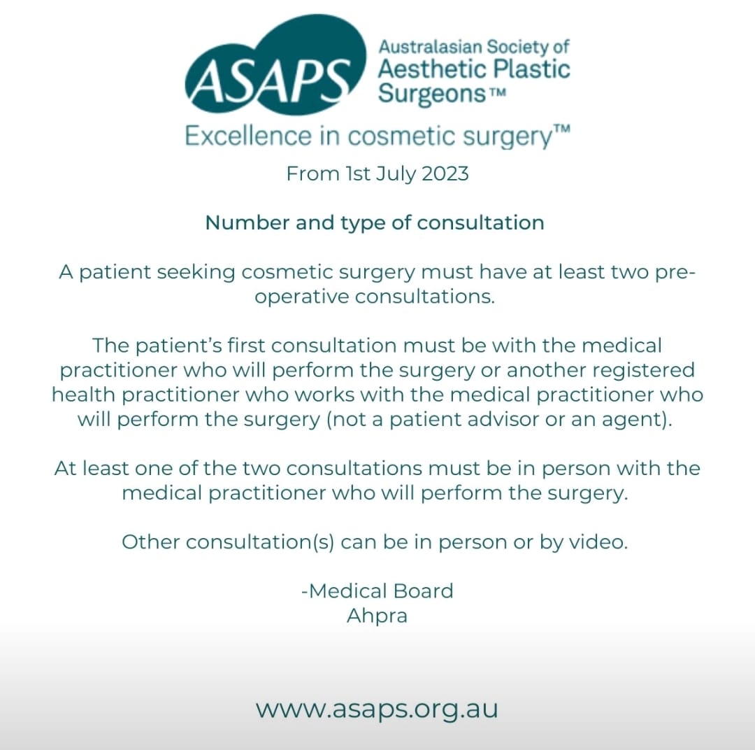 AHPRA Regulations for Cosmetic Surgery 1